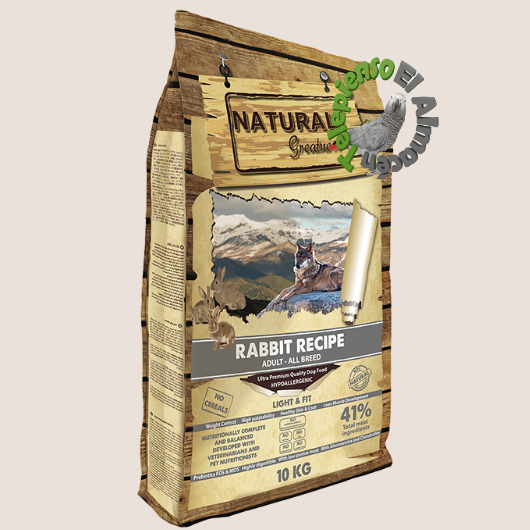 Natural Greatness Conejo light Perro