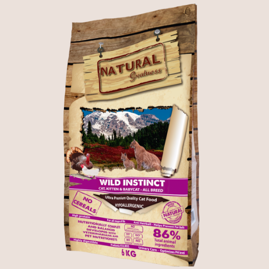 Natural Greatness Cat Receta Wild Instinct