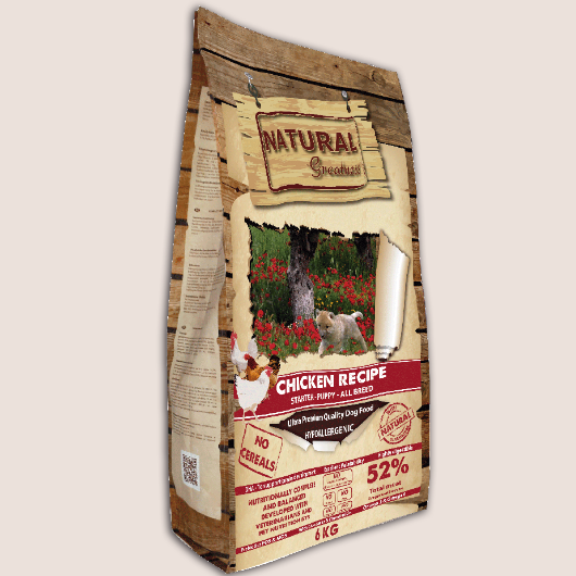Natural Greatness Dog-Receta de Pollo/Júnior
