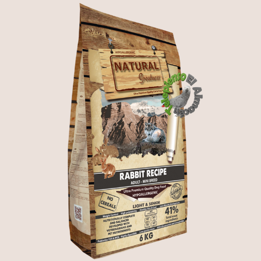 Natural Greatness Conejo Senior y Mini
