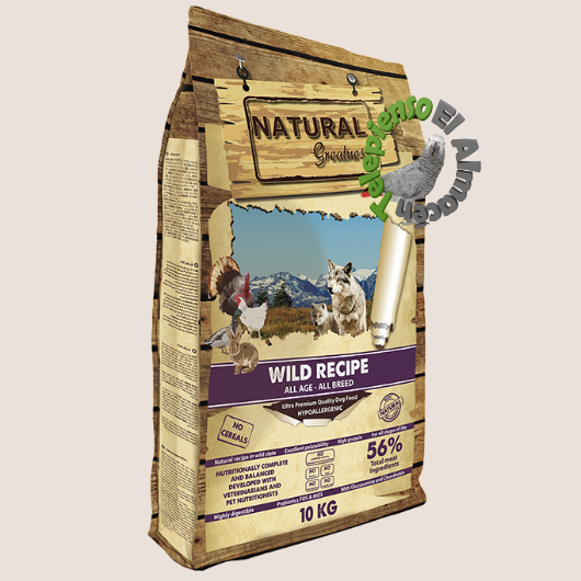 Natural Greatness Receta salvaje (Wild recipe) Perro