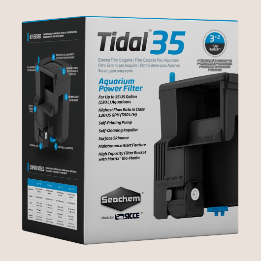 SEACHEM - Filtro de mochila Tidal