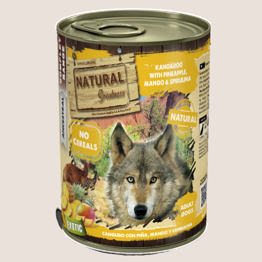 Natural Greatness Dog Exotic Latas 400 g