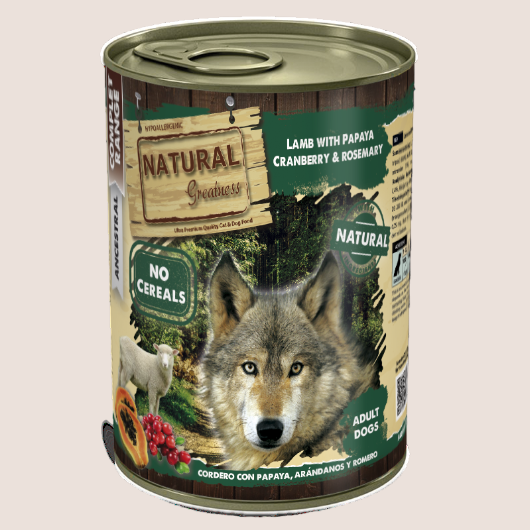 Natural Greatness Dog Complet Latas 400 g