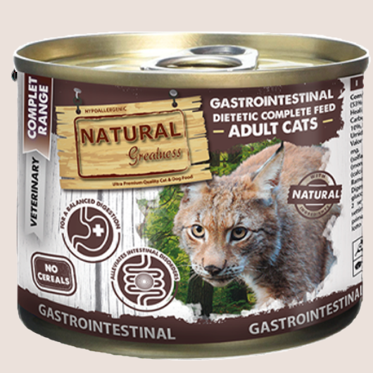 Natural Greatness Cat Gastrointestinal Lata 200 g