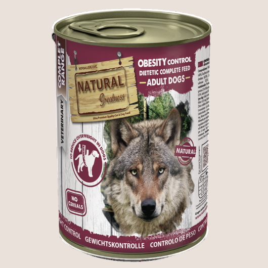 Natural Greatness Dog Obesity Control Lata 400 g