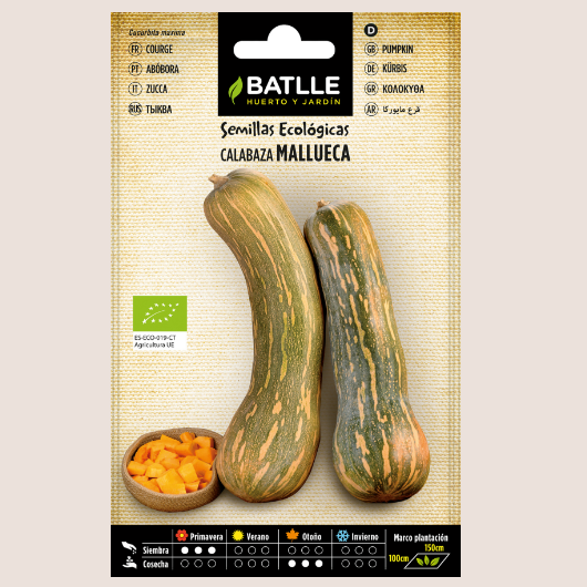Batlle Bio Semilla Calabaza Tipo Vasca