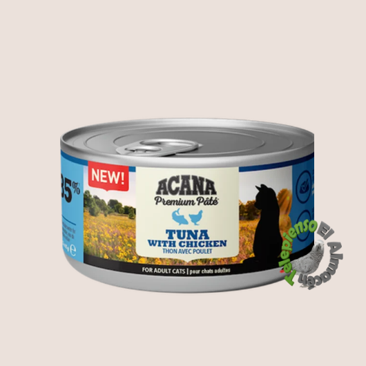 Acana Lata Premium Paté Atún y Pollo