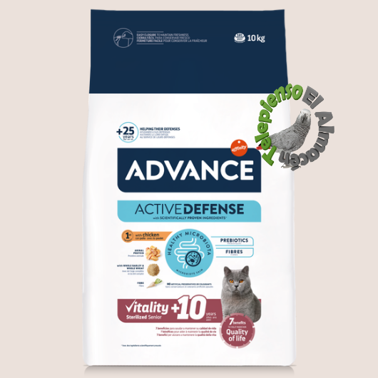 Advance Vitality Sterilized Senior Cat+10