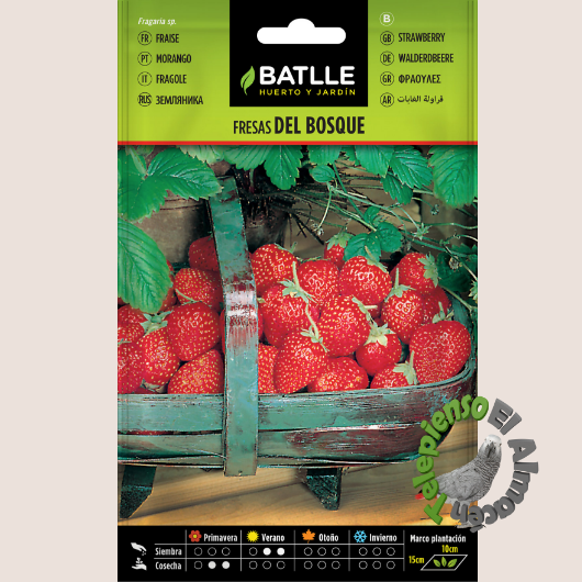 Batlle Semilla Fresas de Bosque