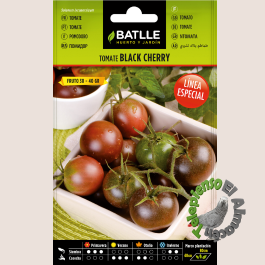 Batlle Semilla Tomate Black Cherry