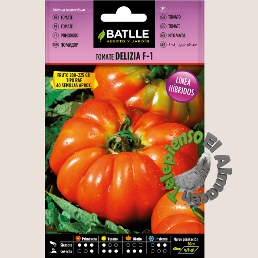 Batlle Semilla Tomate Delizia F-1