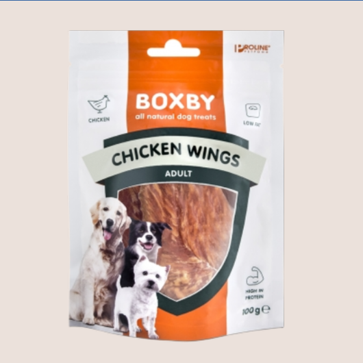 Boxby - Snacks Alitas de Pollo 100 g