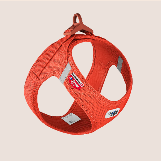 Curli Arnés Clasp Naranja