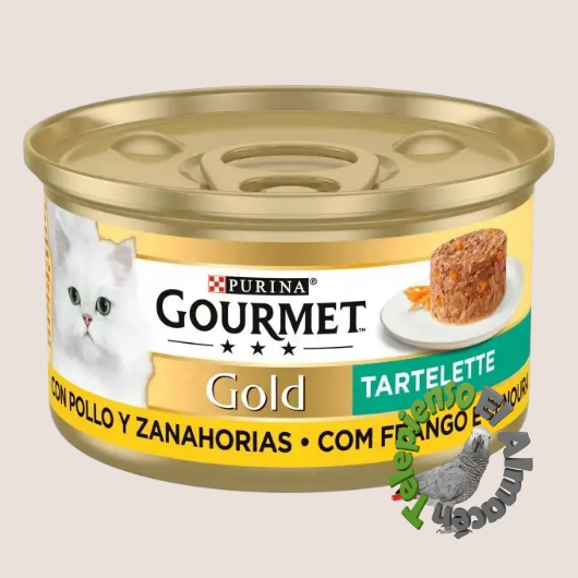 Gourmet Gold Tartelette con Pollo y Zanahoria