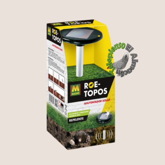 Massó Repelente solar para topos 1 unid
