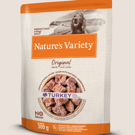 Nature´s Variety Original Dog Medium/Maxi Paté Pavo