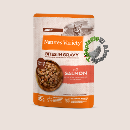 Nature´s Variety Cat Bocaditos en Salsa con Salmón