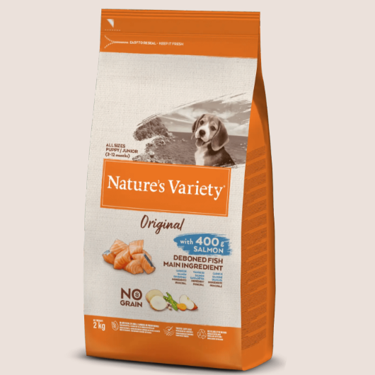 Nature´s Variety Original Dog Junior Salmón (sin cereales)