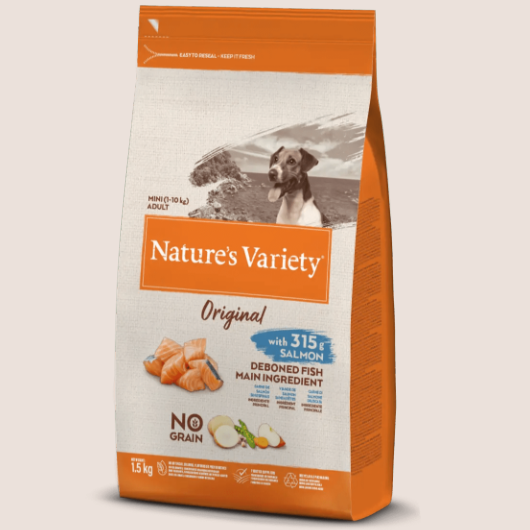 Nature´s Variety Original Dog Mini Adult Salmón