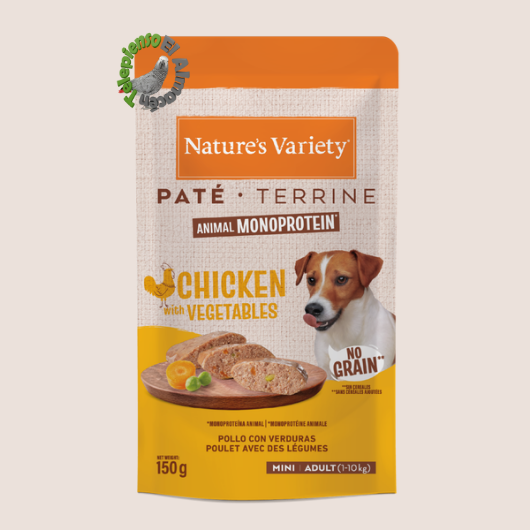 Nature´s Variety Paté Monoproteina Pollo Dog Mini