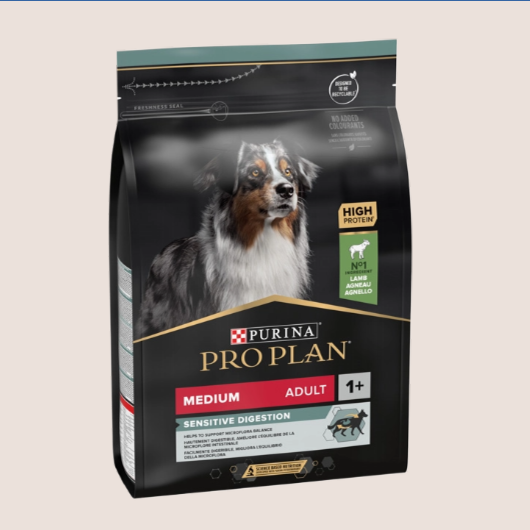 Purina Pro Plan Dog Medium Cordero (+1 año)