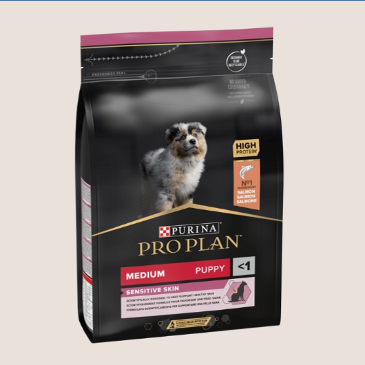 Purina Pro Plan Dog Medium Puppy Salmón 3 kg