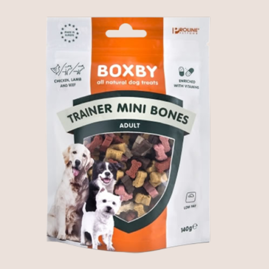 Boxby - Trainer Snacks Mini Bones 140 g