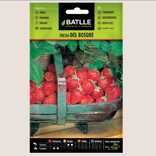 Batlle Semilla Fresas de Bosque
