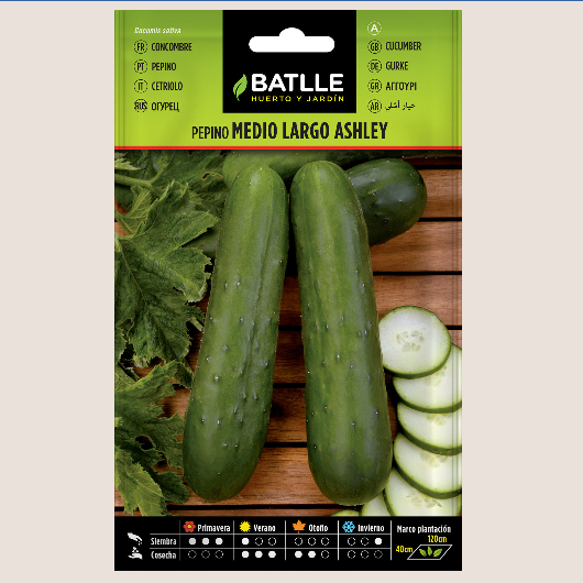 Batlle Semilla Pepino Ashley Medio Largo
