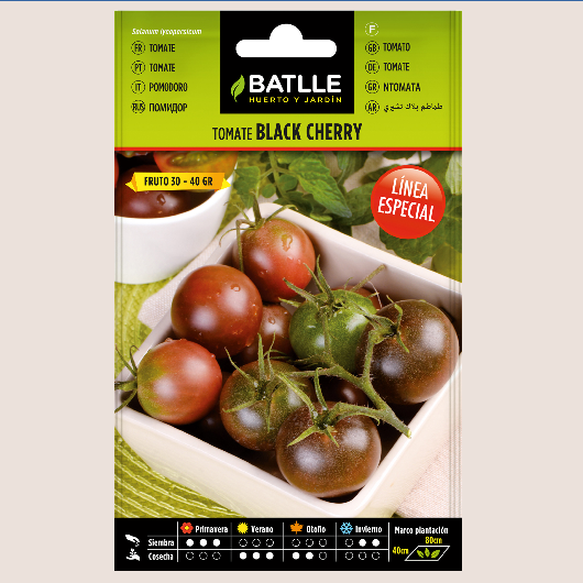 Batlle Semilla Tomate Black Cherry