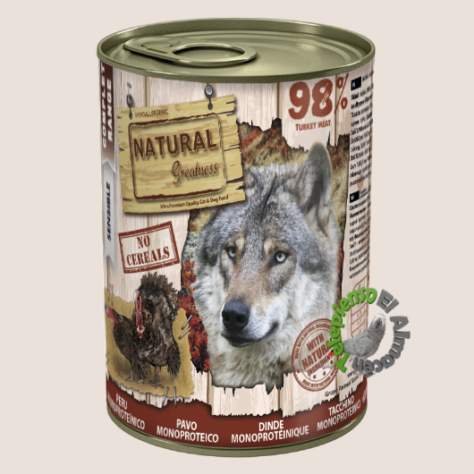 Natural Greatness Dog Monoproteica Pavo
