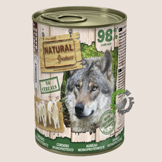 Natural Greatness Dog Monoproteica Cordero