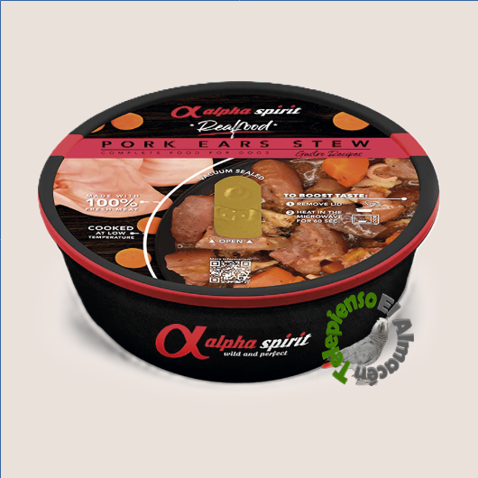 Alpha Spirit Real Food Estofado de Oreja de Cerdo 280 gr