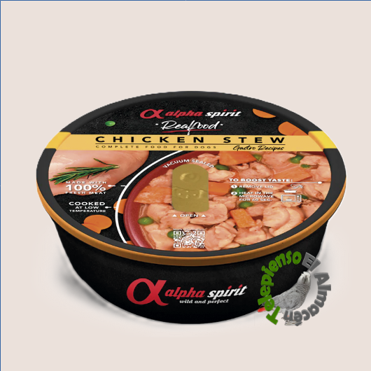 Alpha Spirit Real Food Estofado de Pollo 280 gr