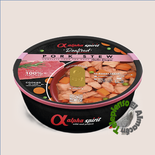 Alpha Spirit Real Food Estofado de Cerdo 280 gr