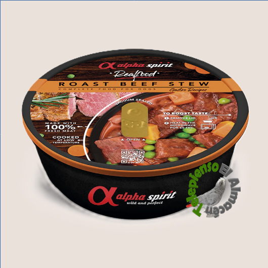Alpha Spirit Real Food Estofado de Ternera 280 gr