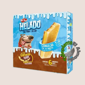 Dr Zoo Helado para perros banana split 6 unid