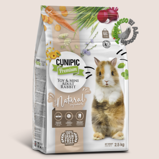 Cunipic Conejo Adulto Toy, Mini y Súper Toy