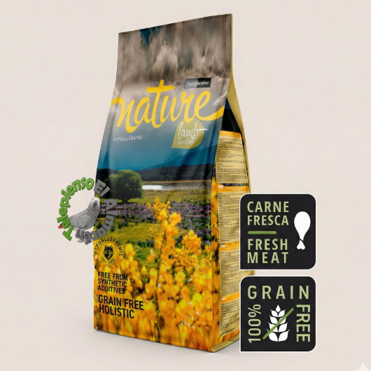 Satisfaction Nature Grain Free Adult Cordero 12kg