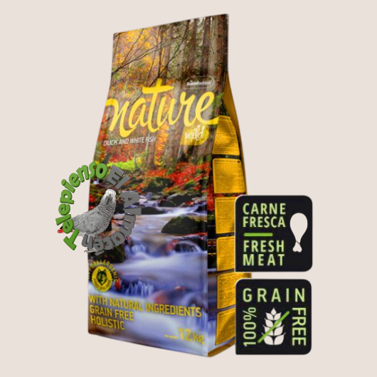 Satisfaction Nature Adult Pato y Pescado Blanco 12 kg