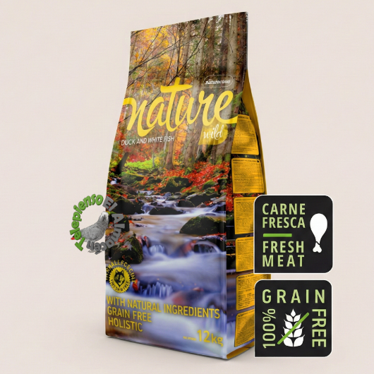 Satisfaction Nature Adult Pato y Pescado Blanco 12 kg