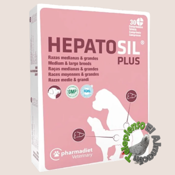 Hepatosil Plus razas medianas y grandes 30