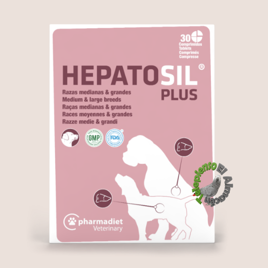 Hepatosil Plus razas medianas y grandes 30 comp