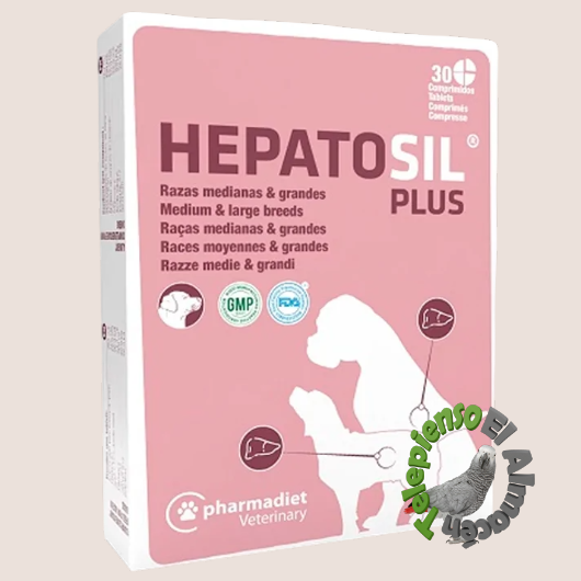 Hepatosil Plus razas medianas y grandes 30