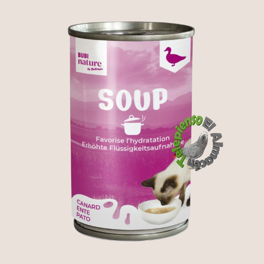 Bubi Nature Lata Sopa de Pato para Gatos