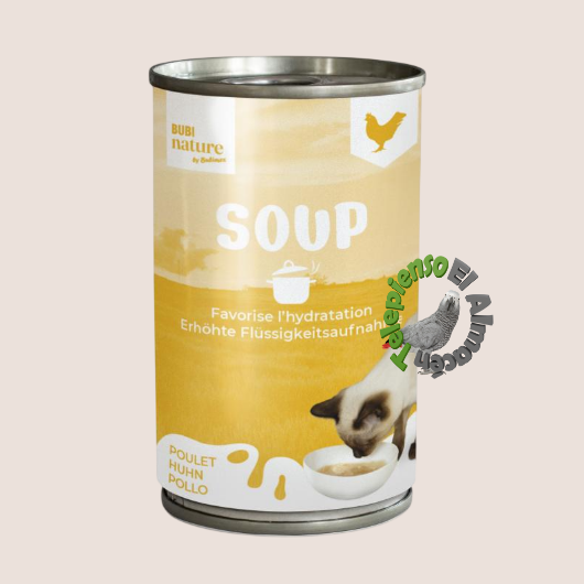 Bubi Nature Lata Sopa de Pollo para Gatos
