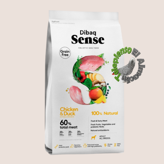 Dibaq Sense Dog Grain Free Pollo y Pato