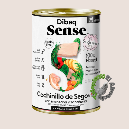 Dibaq Sense Dog Grain Free Cochinillo de Segovia Lata